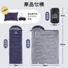 Homiin Sleeping Bag for Winter and Includes 1kg Comfortable Temperature Range Ideal for Car Guest Disaster Outdoor Easy Storage Bag Included
