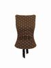 American Polka Dot Bottom Shirt Women's Summer Boat Collar Retro Pleated Waist Skinny Vest Sexy Spice Sleeveless Top