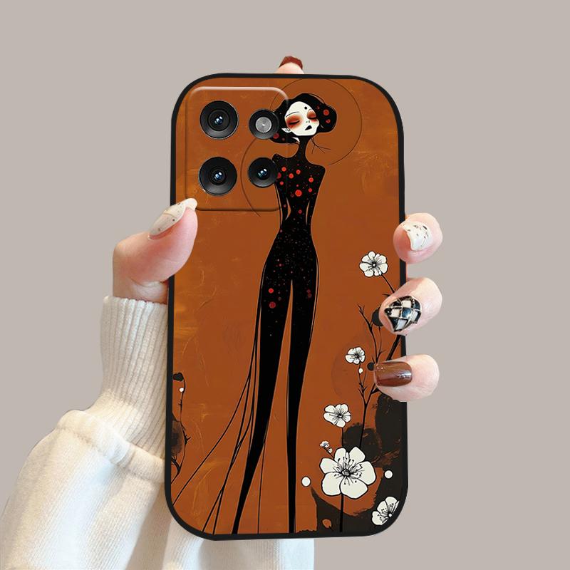Fashion Painted Coque Case For Moto Edge 50 Soft Silicone TPU Phone Cover For Motorola S50 Edge50 Neo 5G Shockproof Protector