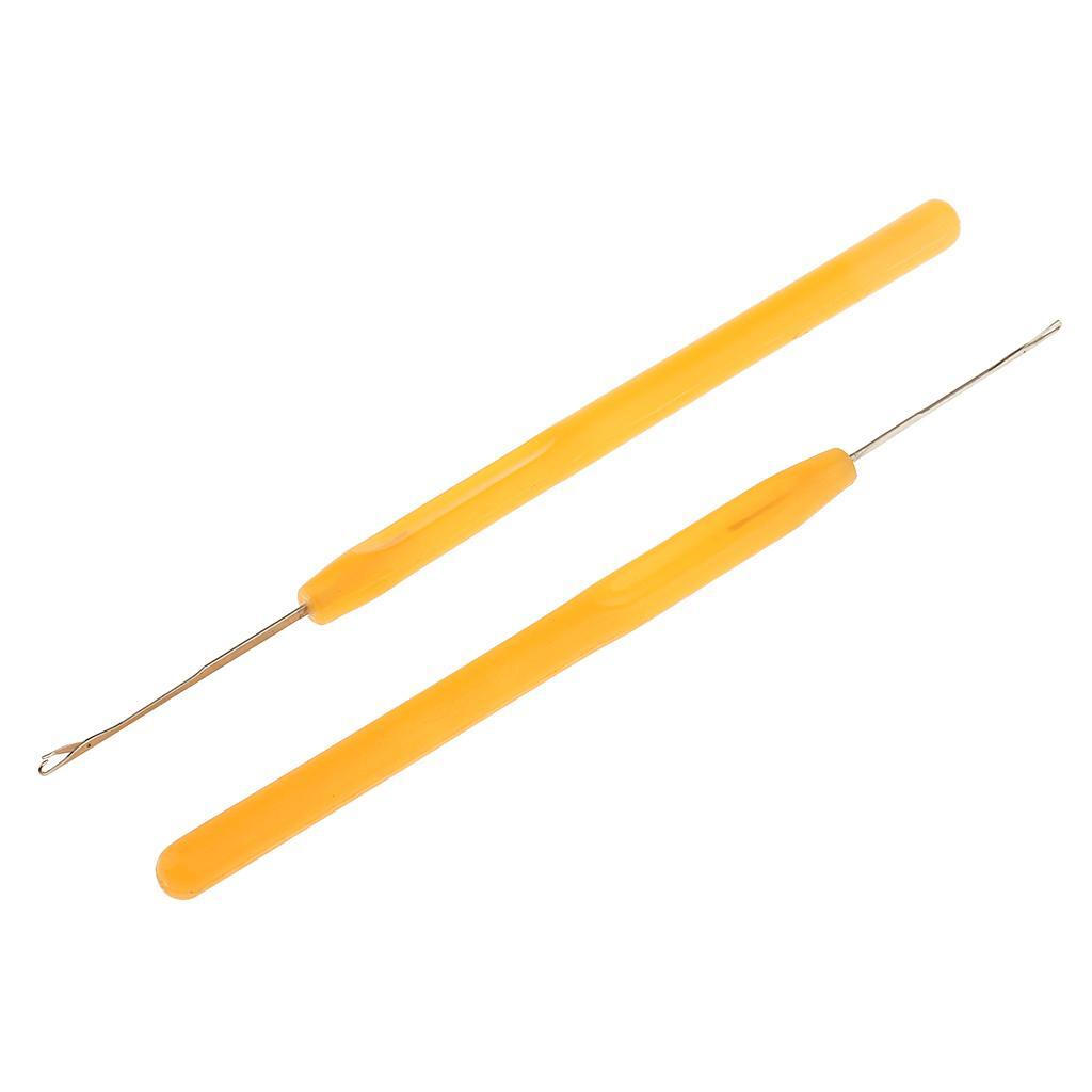 Convenient 5-Piece Pulling Hook Needle Set for Micro Ring Hair Extensions