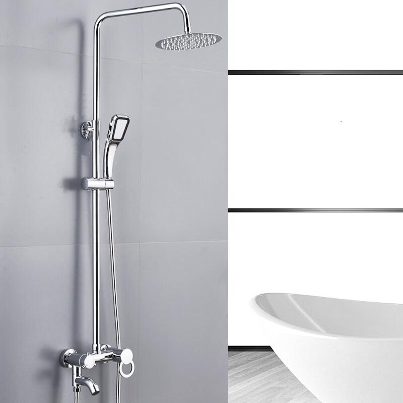 Taijufu B-Style 3-Function Wall-Mounted Pressurized Shower System with Tub Faucet
