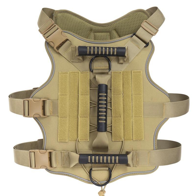 New Pet Harness Vest Type Tactical Chest Strap Medium and Large Dog Walking Pet Vest