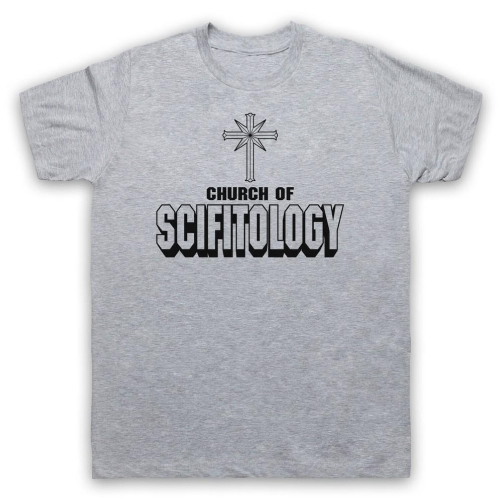 

Church Of Scifitology Sci-Fi Lover Parody Funny Joke Mens And Womens T-Shirt 4XL