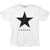 Camiseta Hombre David Bowie Blackstar Música Rock Clásico Banda Camiseta Nueva Blanca
