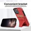 High Quality PU Leather Protective Credit Card Slots Foldable Kickstand Phone Case for iPhone 16 Pro Max 15 Plus 14 13 12 11