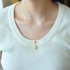 Hotan Jade S925 Silver Water Drop Pendant Necklace for Women
