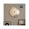 Reloj de Pared de Alta Gama de Lujo Ligero con Diseño Creativo Colgante para Decoración de Sala de Estar y Restaurante Estilo Minimalista Moderno