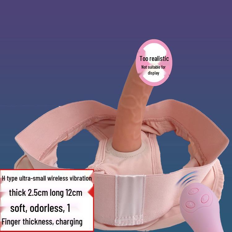 Moteriškos nešiojamos itin didelės vibratorinės kelnaitės-dildės, skirtos diskretiškam naudojimui lauke