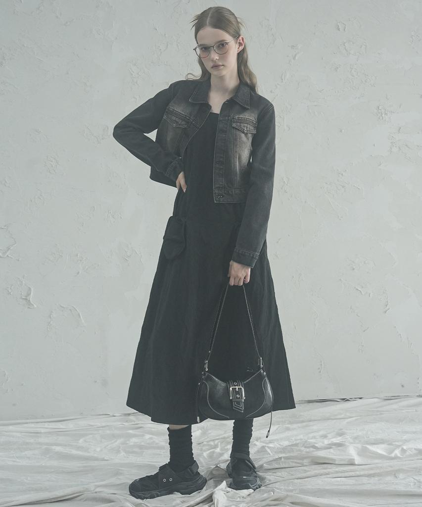 Urban Dress Wrinkle Wrinkles Onepiece - 3Col