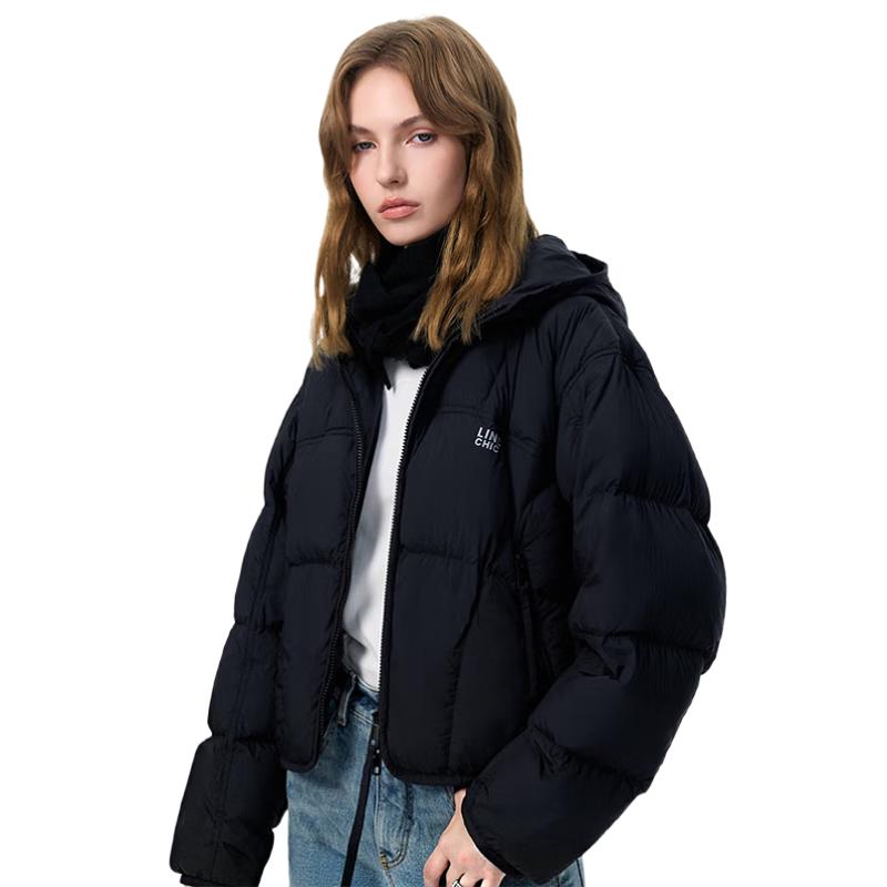 Women's 90 Duck Down Lightweight Hooded Puffer Jacket