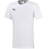 Camiseta Casual de Manga Corta con Cuello Redondo y Estampado para Hombre Tops Blanco 656986-04
