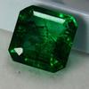 10 Carat Natural CERTIFIED Emerald Emerald Cut Green Colombian Loose Gemstone A-3891b