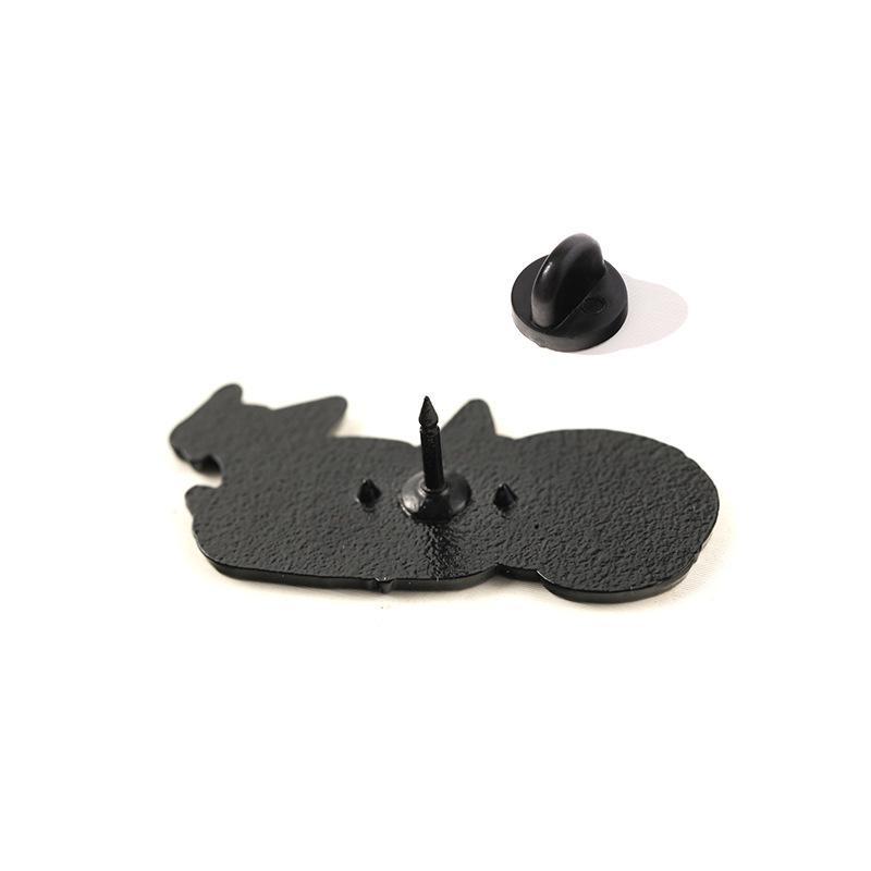 1/4Pcs Funny Cat Fight Cute Enamel Brooches Cartoon Creative Design Schoolbag Pins Badge Daily Wear Fashion Accessories Gifts