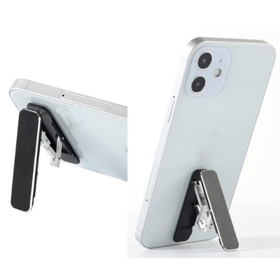 Mini skládací držák na mobilní telefon Stojan s nastavitelným úhlem trojúhelníková podpěra Vodotěsný Kapesní tenký design Držák na telefon bez použití rukou pro každodenní použití