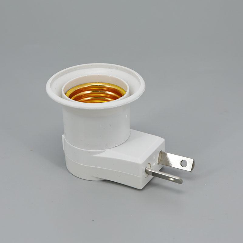 5 Stück LED-Lampenhalter E27 Sockel Konverter EU/US Stecker Buchse für Glühbirne Lichtadapter Mit EIN/AUS Schalter AC Strom
