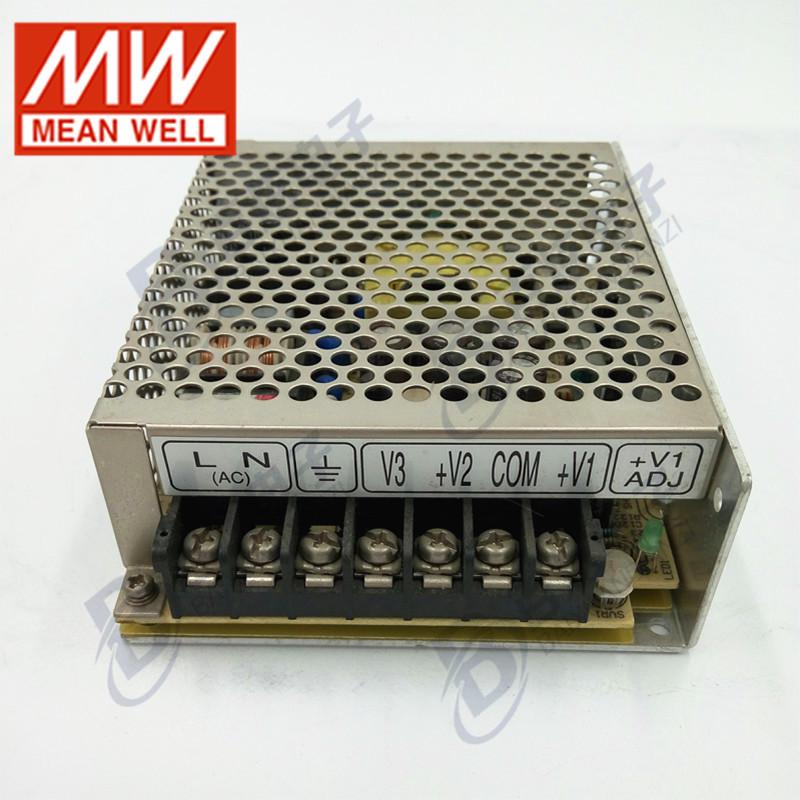 Mingwei NET-50D 50W LED Switching Power Supply, Multi-Output (24V, 12V, 5V) for Industrial Control