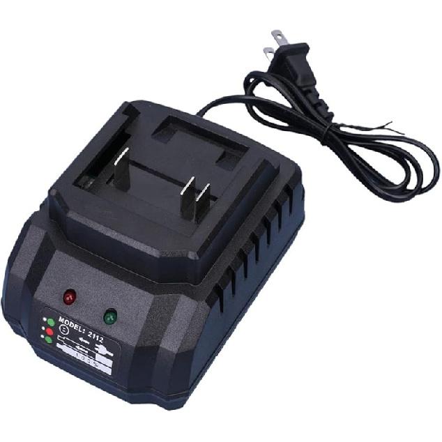 Power Tool Battery Charger Battery Charging Device Portable with Multiple Protection Power Tool Accessories for 21V Battery, 1.8A