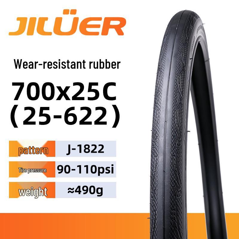 Black Cat Anti-slip Road Touring Bike Tire 700x25C To 38C Series
