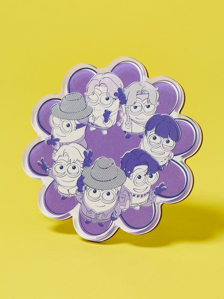 

LINE Friends BTS x DM4 Acrylic Magnet Ver.B 83 x 83 x 8 mm