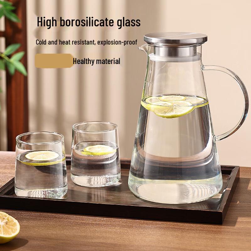 YOLCO Large Capacity High-Temperature Glass Pitcher