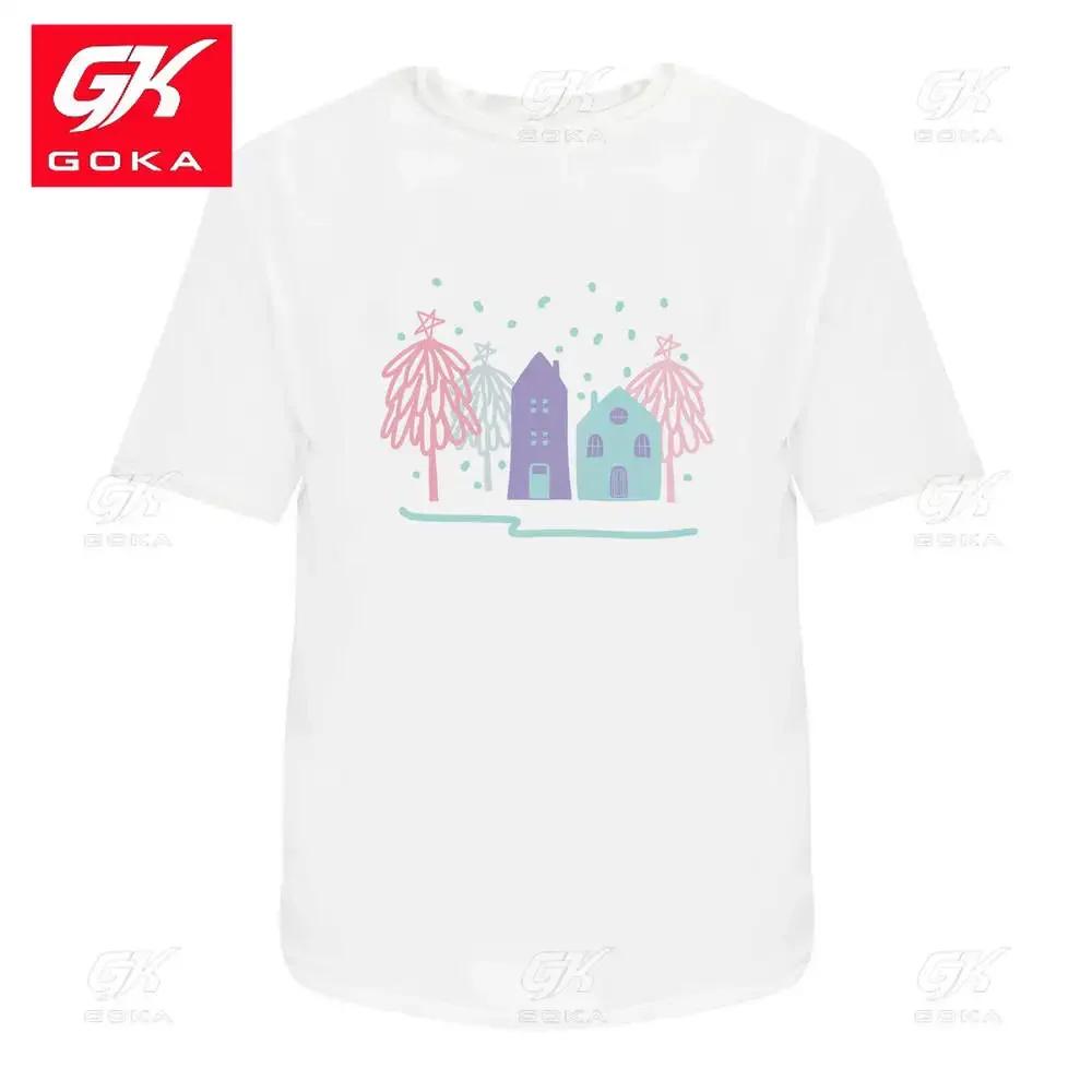 

Snow Scene Unisexs Womens Cotton T Shirts Graphic Clothing Short Sleeve Vintage Tops Printed Y2K Clothes Classic Unisex T Shirt S