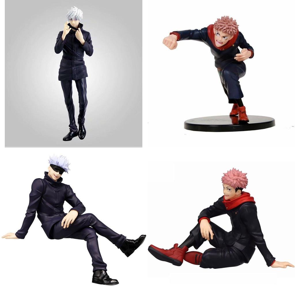 High-quality Pvc Jujutsu Kaisen Action Figure Yuji Itadori Satoru Gojo Collectible