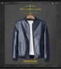 Men's Slim Korean Style Leather Jackets - 2021 Spring/Autumn Collection