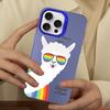 Alpaca Animals Cartoon Colorful Phone Case For IPhone 16 15 14 13 12 11 Pro Max X XR XSMAX 8 Matte Shockproof Back Cover