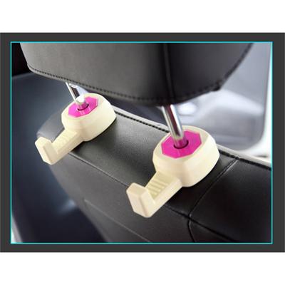 Neuer versteckter multifunktionaler Haken für die Rückseite des Autositzes kreativer kleiner Haken für die Kopfstütze des Fahrzeugs