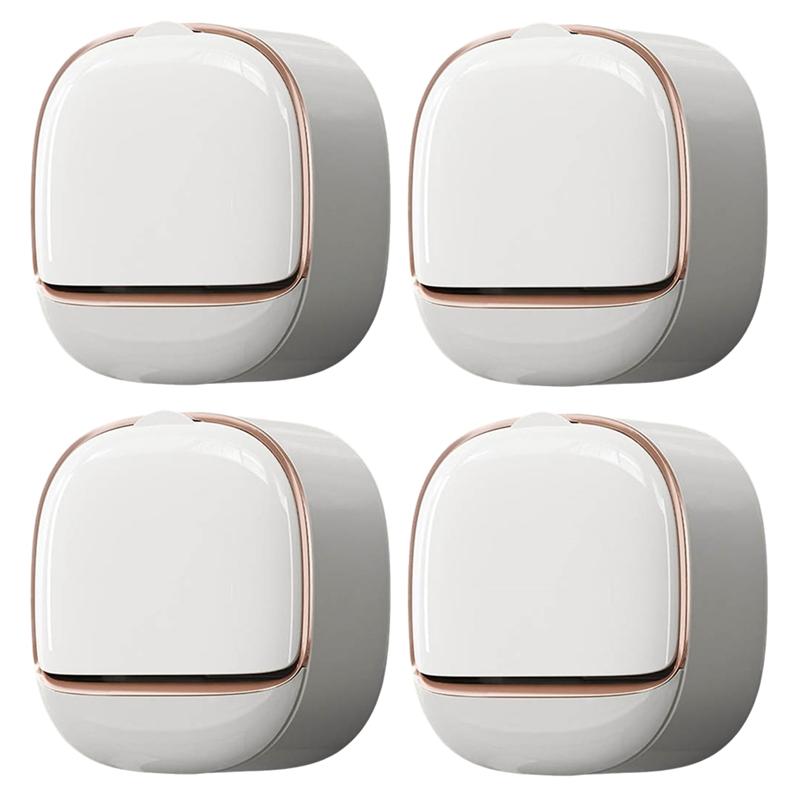 Luxury Soap Holder Soap Box With Drain Pan Soap Box With Lid Wall Mounted Drain Soap Box With Flip Lid-Y78A