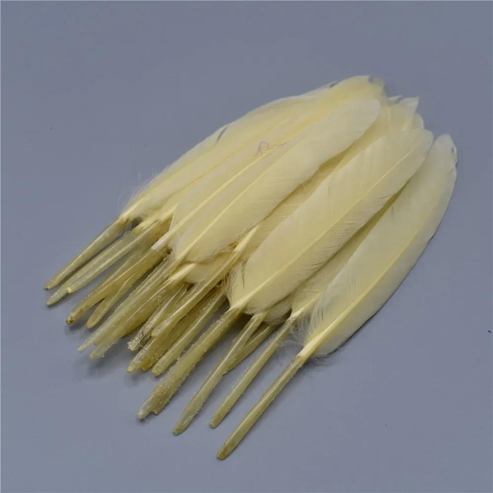 Duck Feathers for Crafts 10-15CM/4-6" Goose Feathers for Jewelry Making White Wedding Feathers Decoration Carnaval Assesoires
