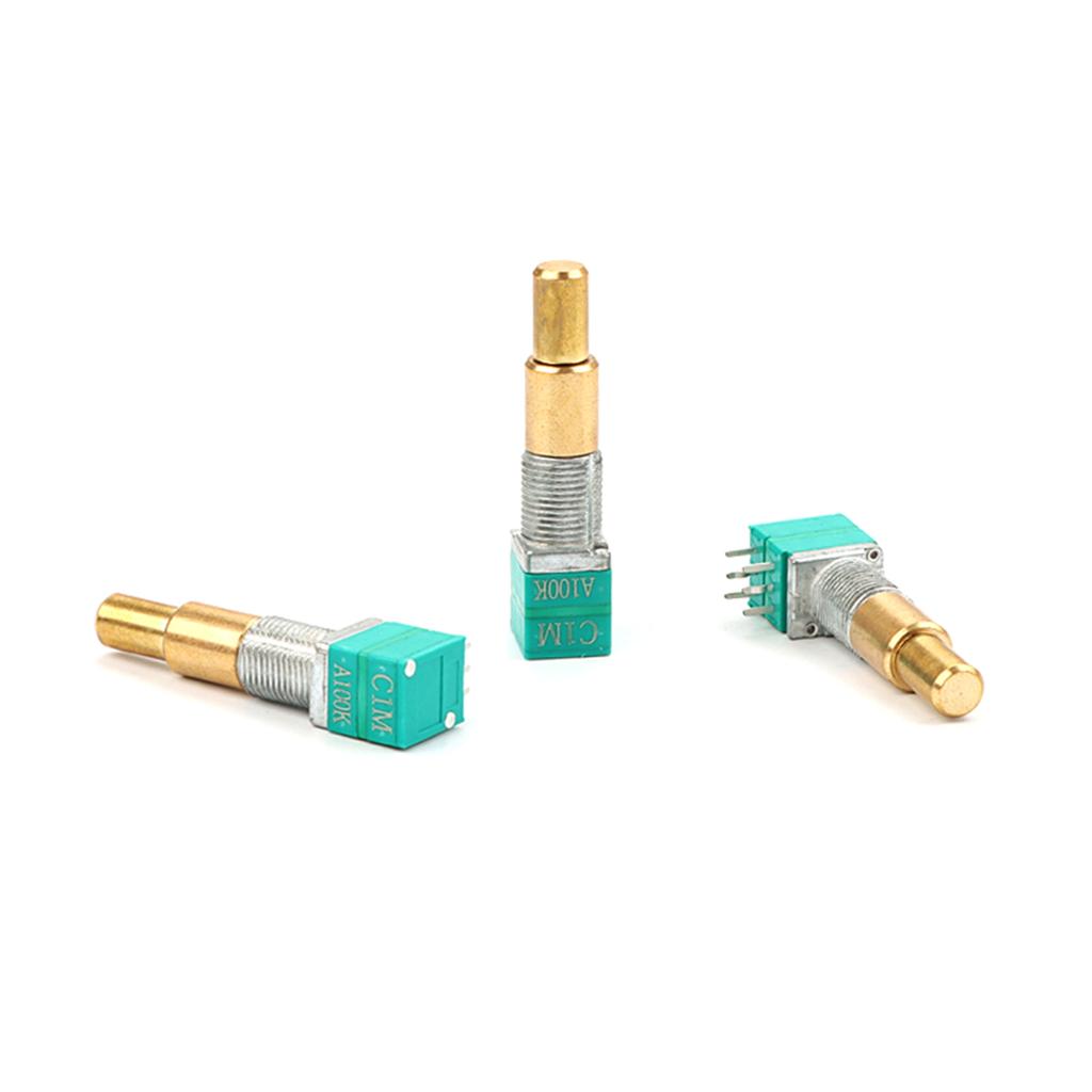 3 Pieces Easy Installation, Reliable Control Two Axis Potentiometer Smooth Rotation Potentiometer for Car and Navigation