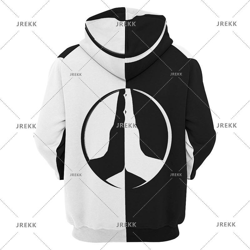 Yin-Yang Taichi Men's Hoodies Casual Clothing Vintage Tracksuit Sweatshirts Male Summer Tops Hooded Pullovers