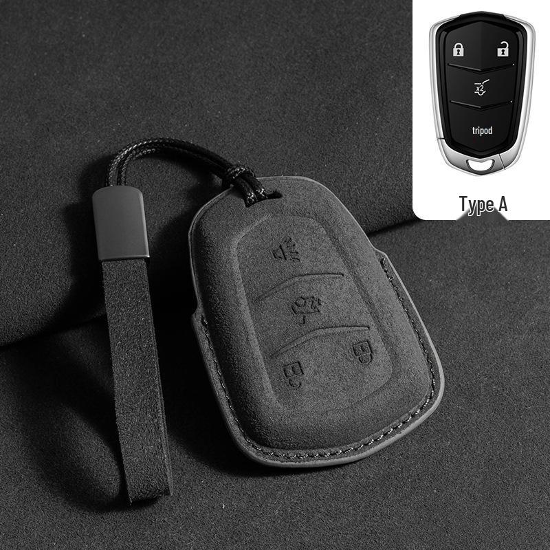 Cadillac Key Case: Compatible with CT5, CT4, Lyriq, XT4, XT5, and XT6 Key Fob Pouches.