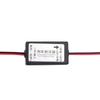 12V DC Power Relay Capacitor Filter Connector Rectifier for Car Rear View Backup Parking Camera Eliminate interference Connector