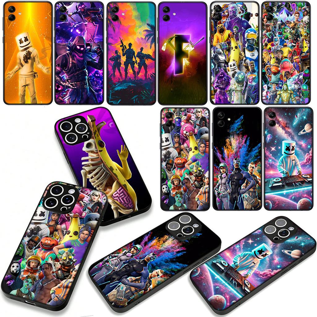 Game F-ForTniTes-Wallpaper T-TniTes Phone Case for Samsung Galaxy S25 S23 S22 S24 FE Ultra Plus A56 A05 A06 A15 A16 A57 S7 Edge