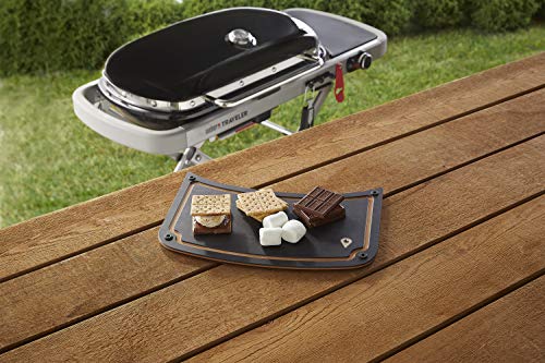 Weber Traveler Wendbare Schneidebrett für tragbare Gasgrills und BBQ-Kocher (1 Stück) [Offizielles japanisches Produkt mit 2 Jahren Garantie] 7031