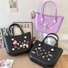 EVA Beach Handbag: Large Capacity DIY Travel Tote