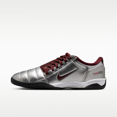 Nike Total 90 IIl Breathable Soccer Shoes Women s Red Silver 35.5