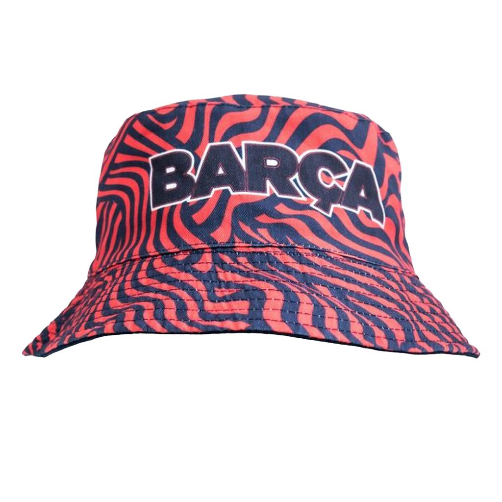 Barcelona FC Unisex Adult Reversible Bucket Hat