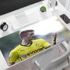 Borussia Dortmund Player Gaming Mouse Pad Keyboard Pad Ultra-Long Desk Mat Non-Slip Rubber Bottom Computer Decor Item Office Use