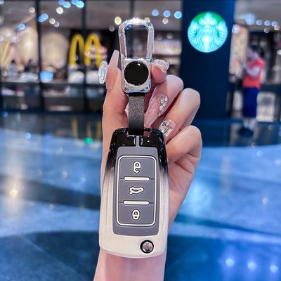 Zinc Alloy Car Remote Key Case Cover Fob For VW Volkswagen Polo Tiguan Passat B5 B6 B7 Golf 4 5 6 MK6 Jetta Lavida Skoda Octavia