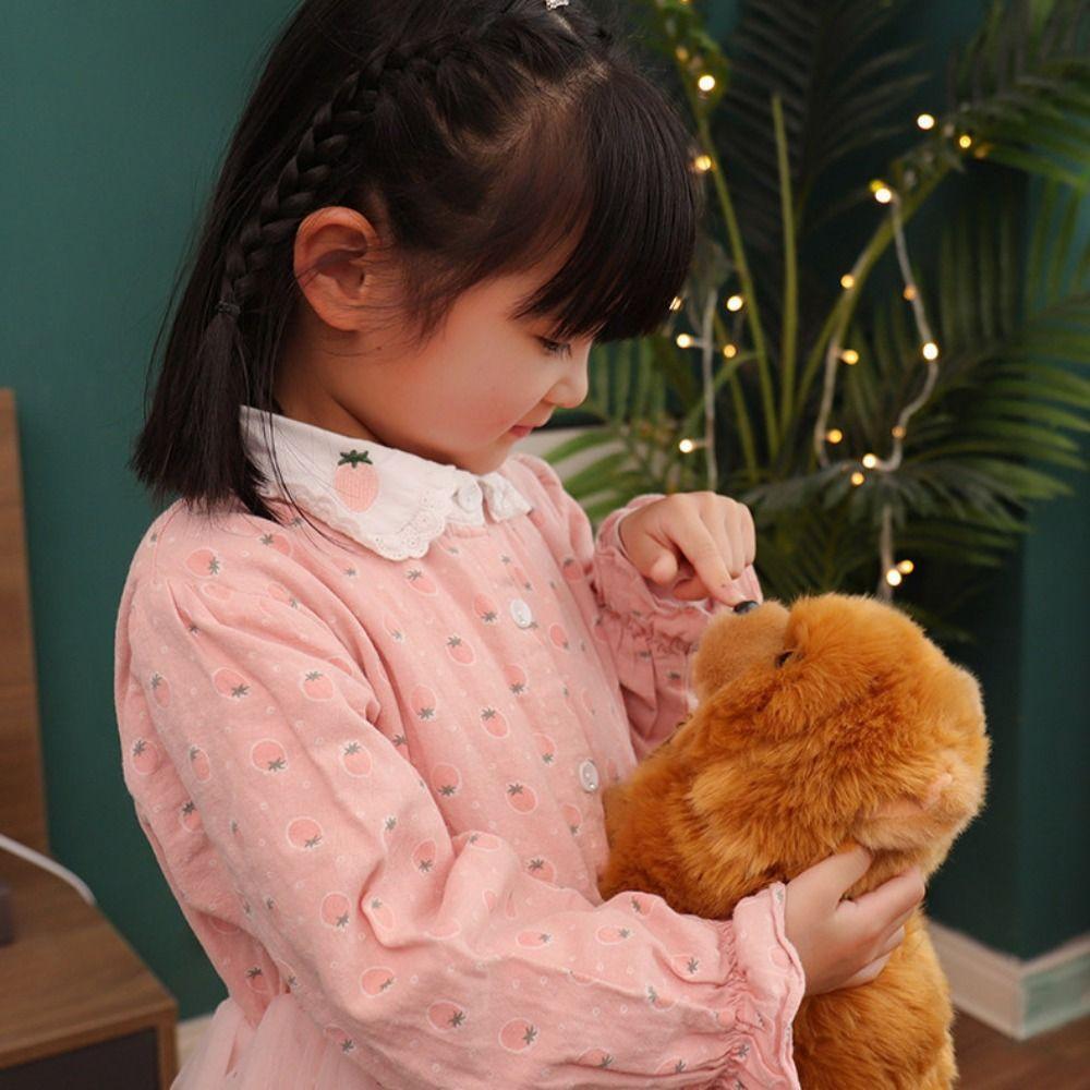 Cartoon Animal Puppy Dog Stuffed Toy Chow Chow Plush Toy Animal Plush Toy Lifelike Puppy Dog Doll