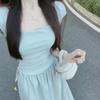 College Style Age-reducing Girl Dress Women's Summer New Design Gentle Wind Long Skirt