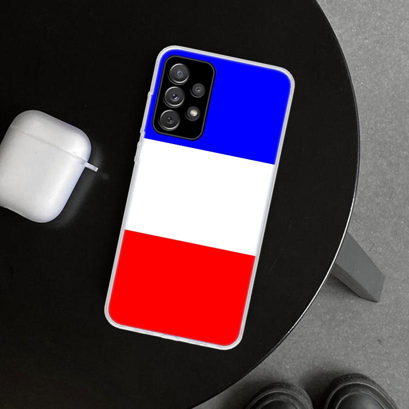 National Flag RU FR UK Phone Case for Samsung Galaxy A17 A16 A26 A36 A56 A57 A37 A15 A25 A35 A55 A14 A24 A34 A54 A13 A23 A33 A53