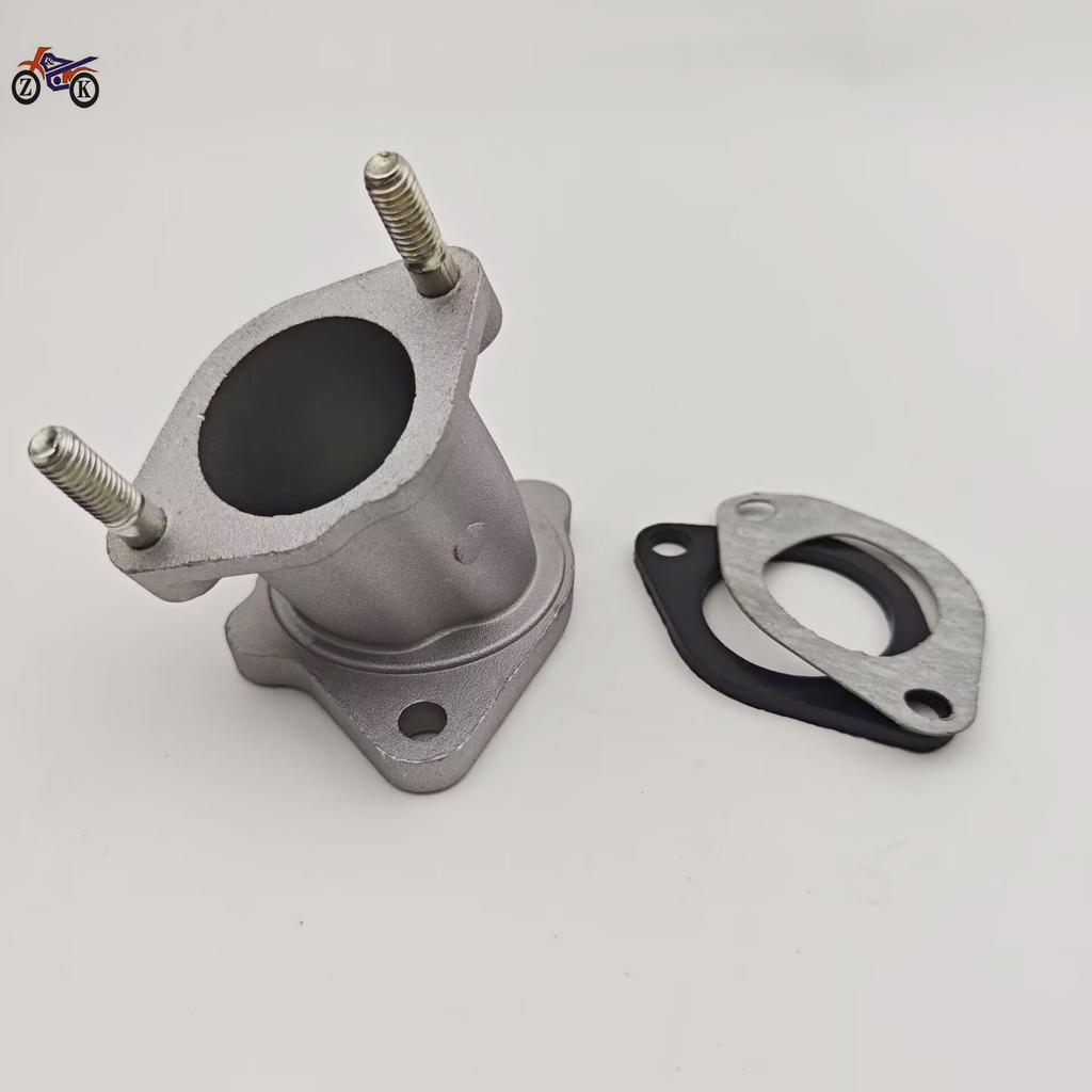 29mm Silver Carburetor Intake Manifold Pipe with Gasket for QJ125 CG125 Motorcycle Pit Dirt Bike