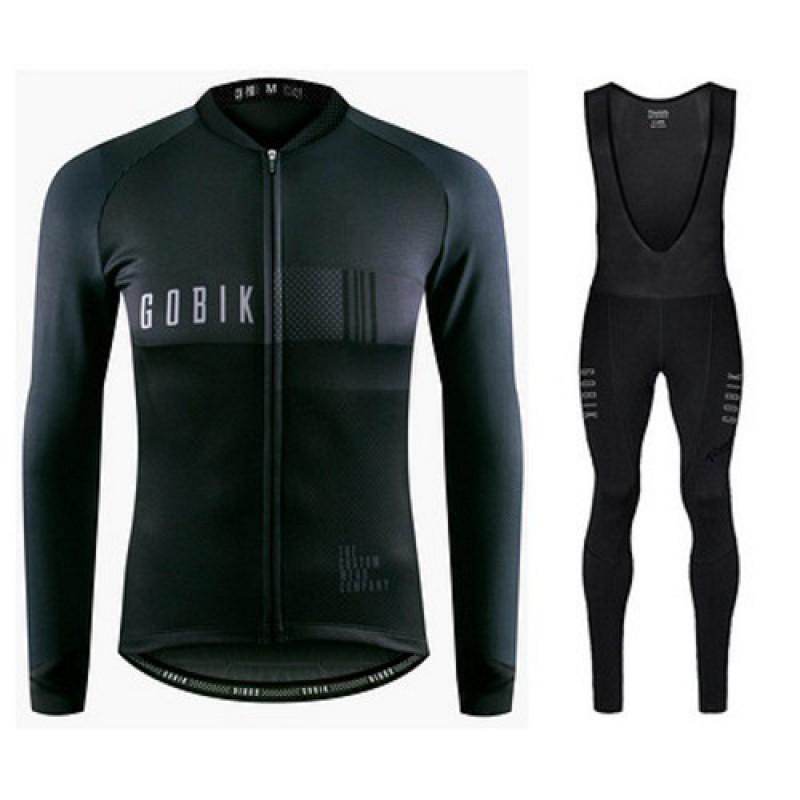GOBIK Long Sleeve Cycling Jersey Bib
