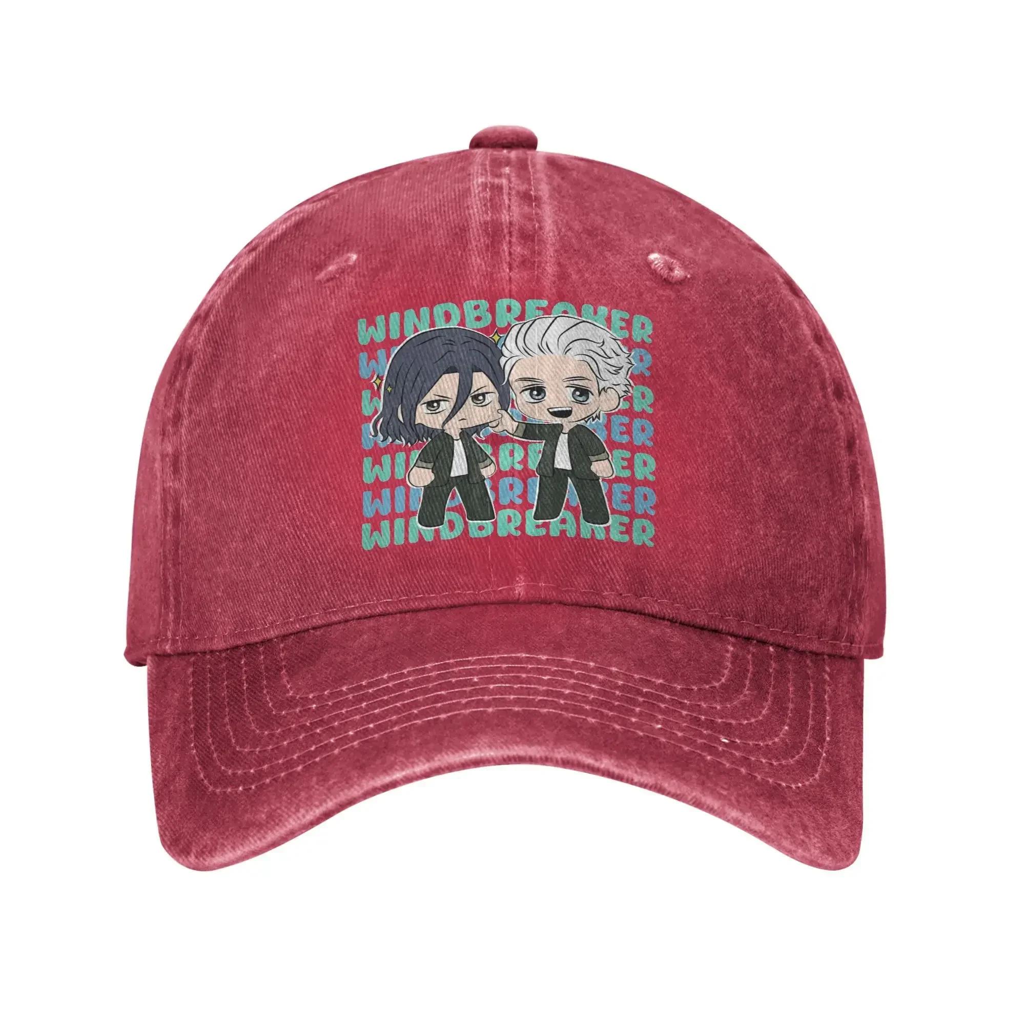 

Baseball Cap Wind Breaker Summer Casual Trucker Hat Unisexga Unisex Women Print Running Hippie SunProof Baseball Caps One Size