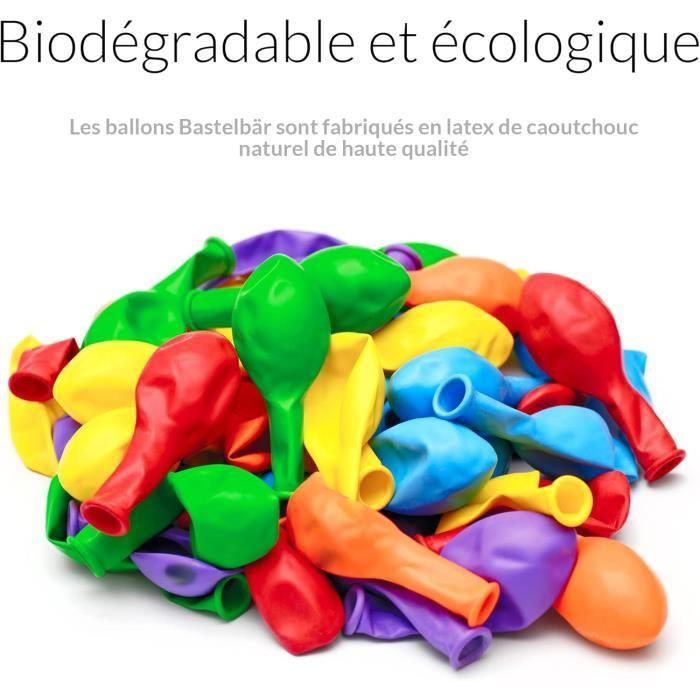 Birthday Balloons - Craft Bear - 100 Pieces - Natural Rubber - Made In Europe - Helium Compatible