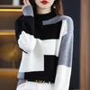 2023 Women's Cashmere Wool Loose Knit Sweater - Thickened Base Layer for Autumn/Winter